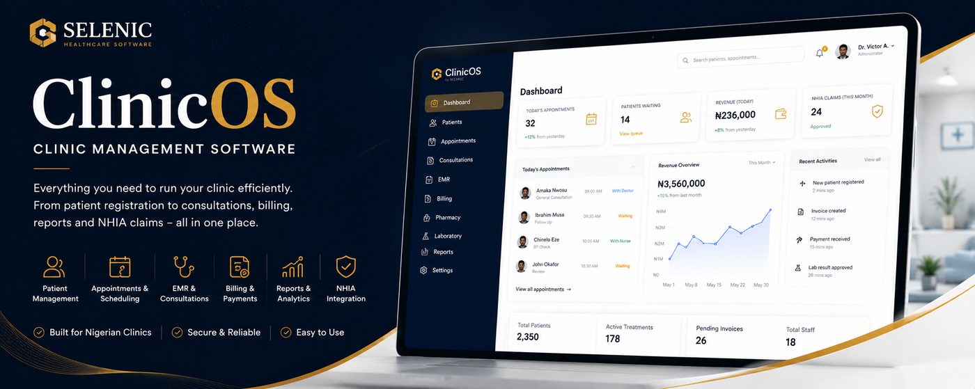 ClinicOS clinic management software